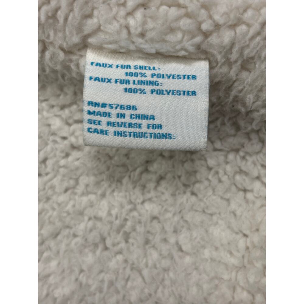 C&C California Womens Faux Fur Teddy Hooded Jacket Taupe Brown‎ Size M RN57686 - Picture 5 of 6